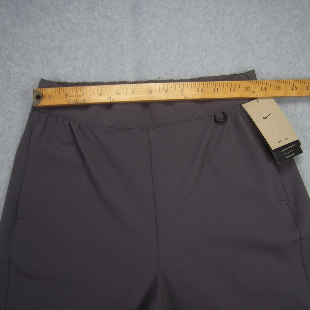 Nike Pants Womens Small Gray Dri-Fit 24.7 Ankle High Rise Barrel Leg Stretch - Picture 8 of 16